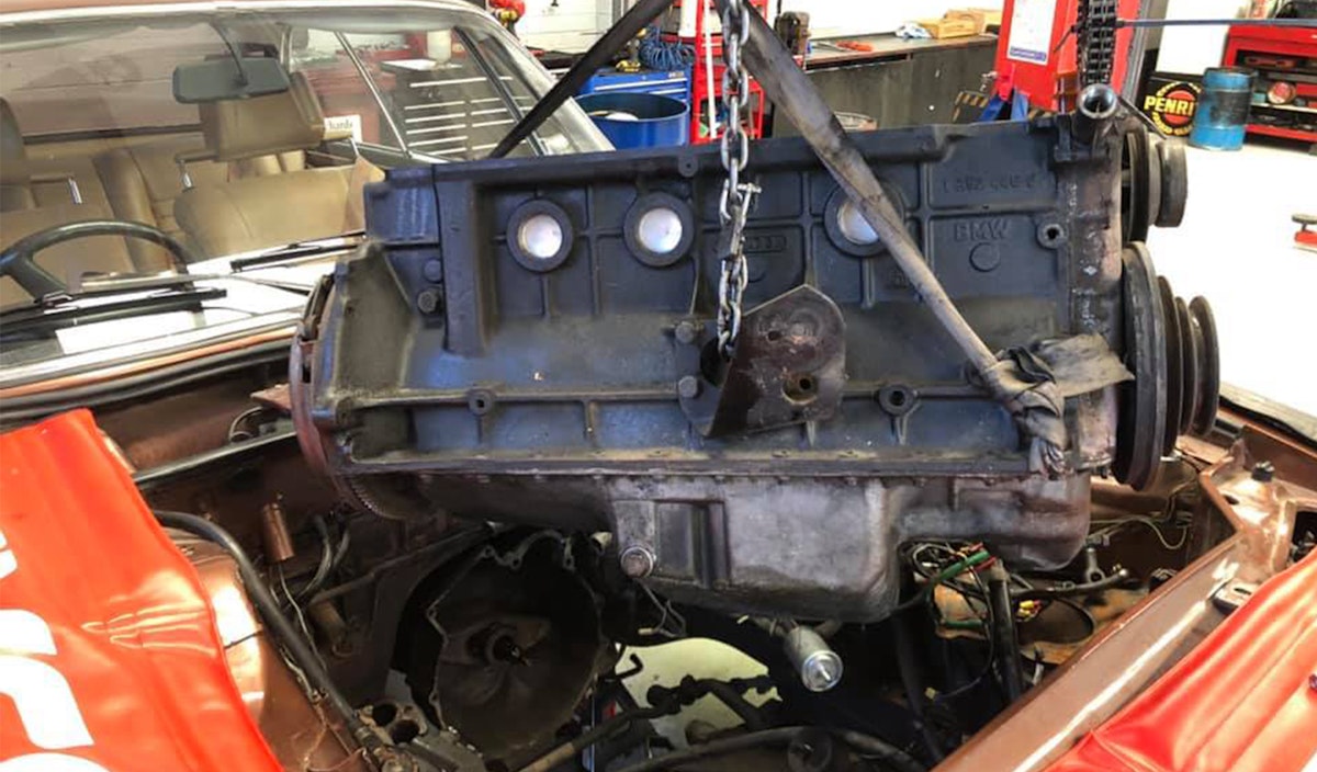 BMW engine rebuild by Geoff Perry Motors 3